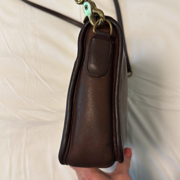 Vintage Coach "Companion" NYC Leather Shoulder Bag - Picture 5 of 11